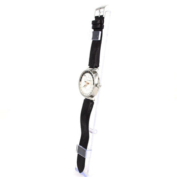 Louis Vuitton Tambour Moon Dual Time Qa105 Ss Wristwatch Quartz