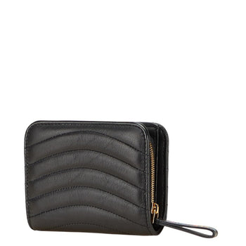 Louis Vuitton New Wave Gypt Compact Wallet Bifold M63789 Black Leather