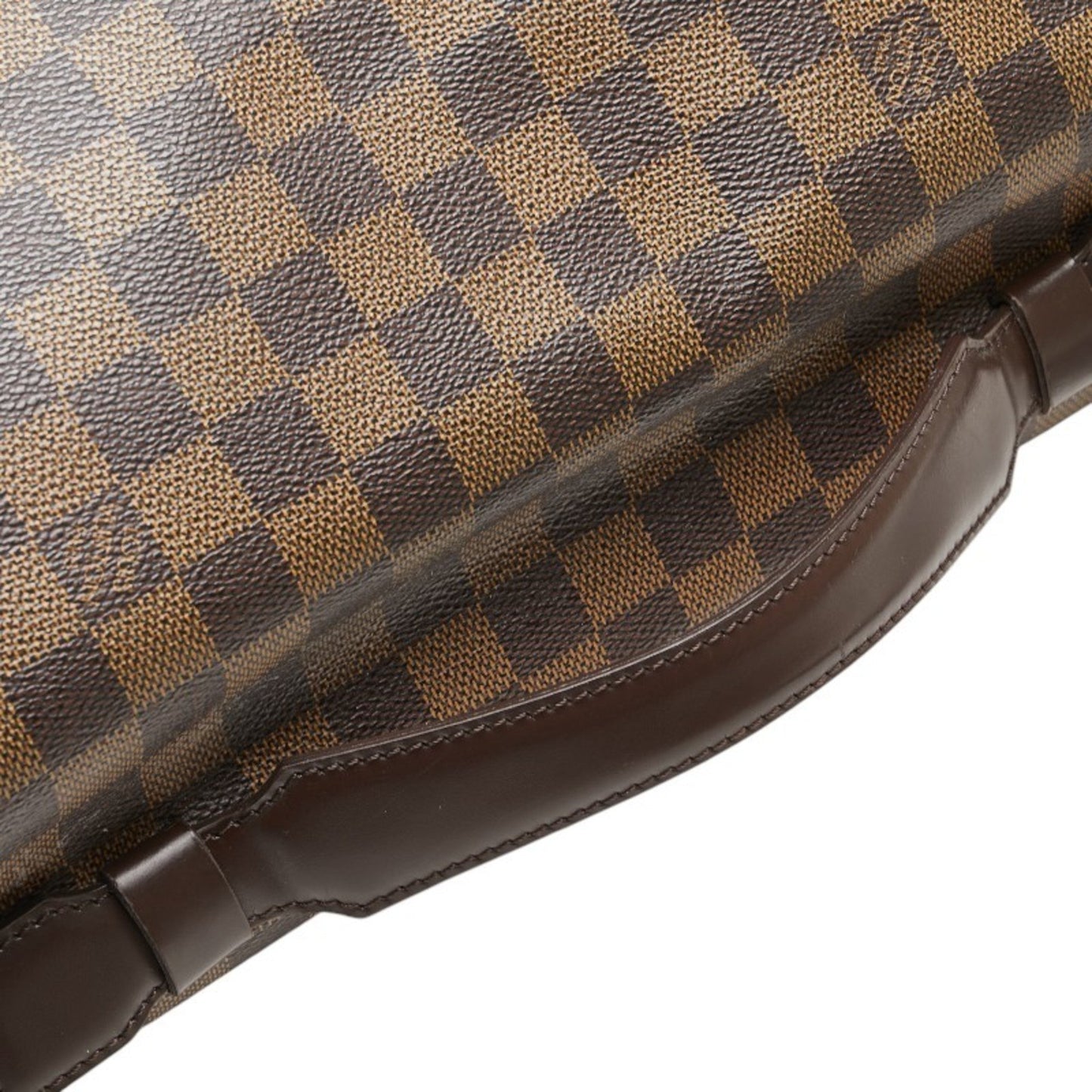 Louis Vuitton Damier Broadway Handbag Shoulder Bag 2Way N42270 Brown Pvc Leather