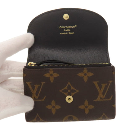 Louis Vuitton M82333 Porte Monnaie Rosalie Coin Case Monogram Reverse