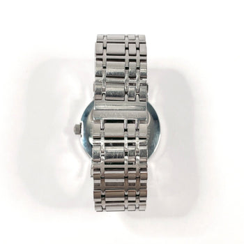 Burberry Heritage Bu1364 Watch Stainless Steel/Stainless Steel Silver Quartz Black Dial