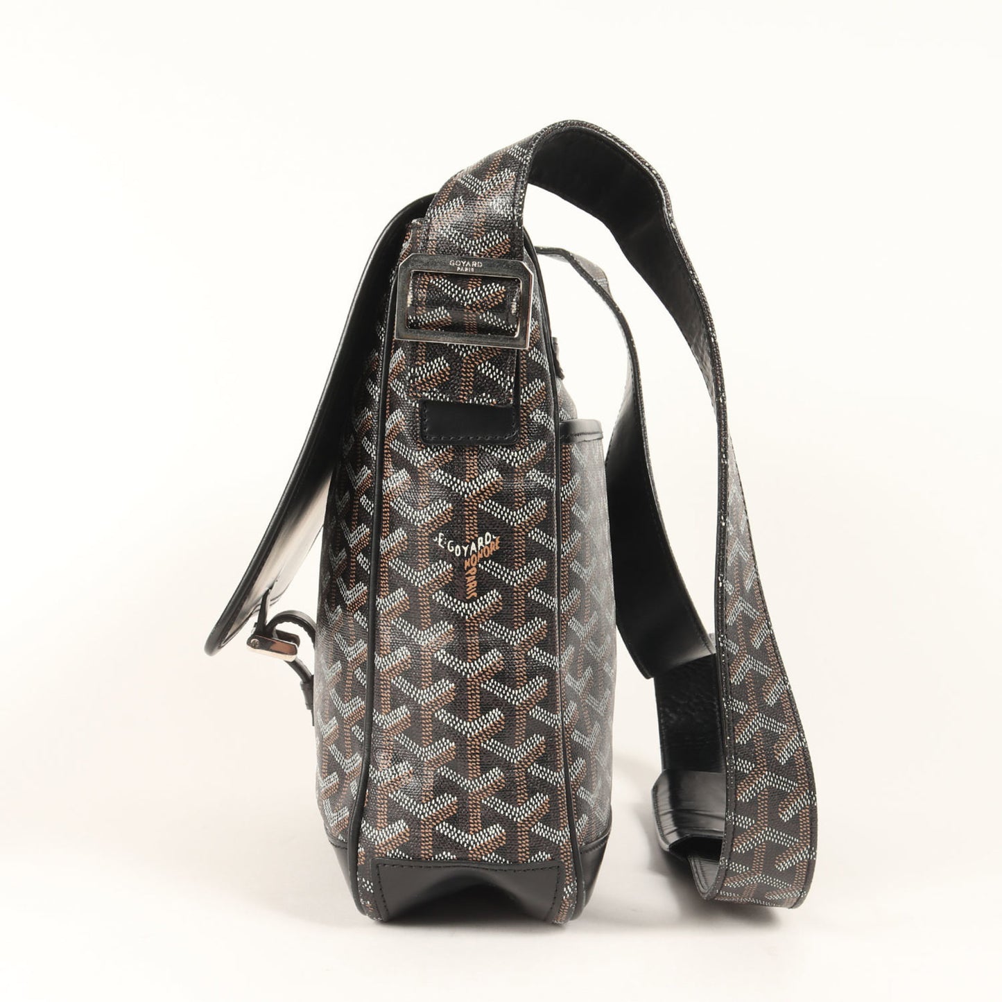 Goyard Grand Bleu Mm Shoulder Bag (Brown