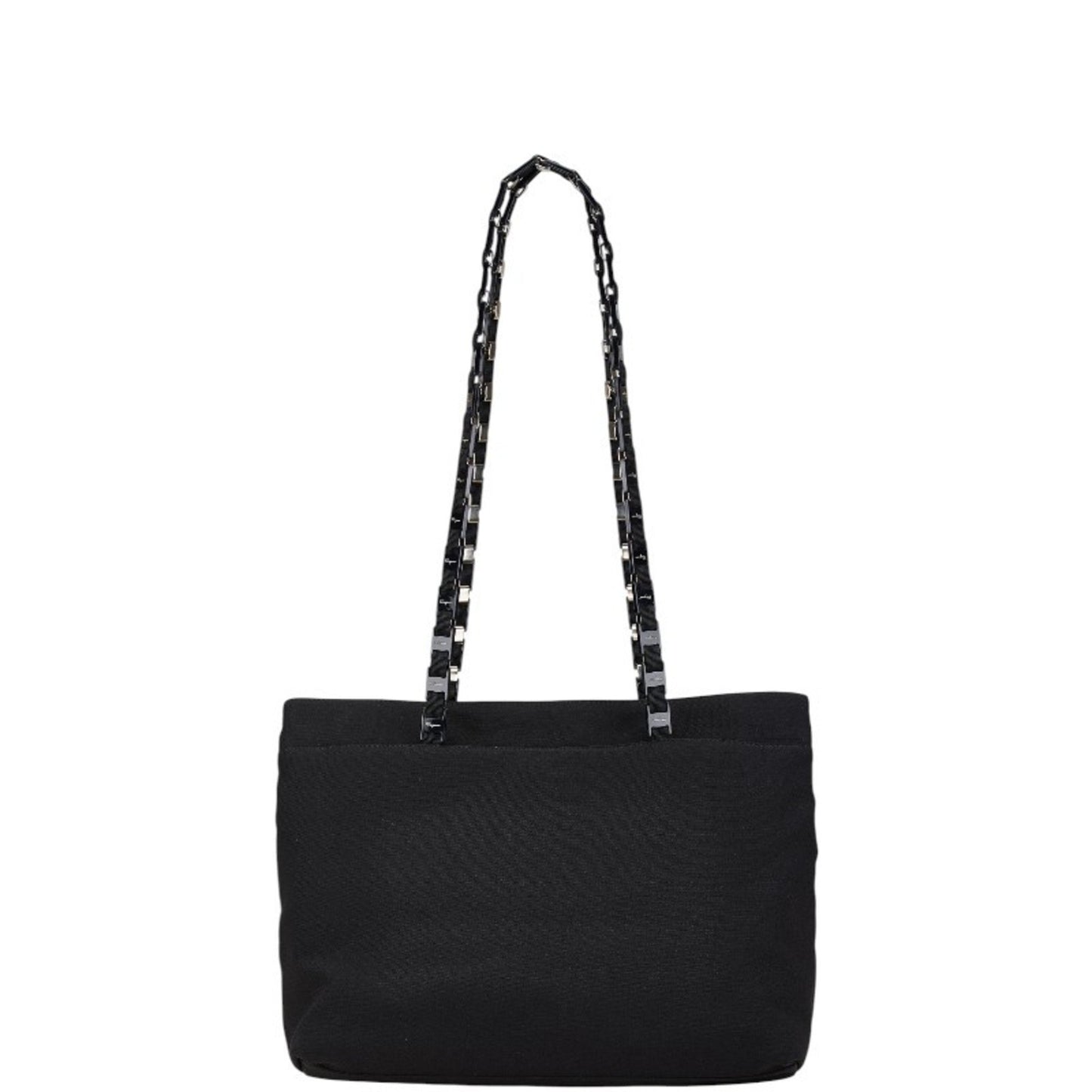 Salvatore Ferragamo Vara Handbag/Shoulder Bag In Black Nylon