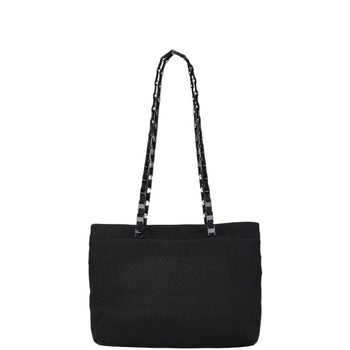 Salvatore Ferragamo Vara Handbag/Shoulder Bag In Black Nylon