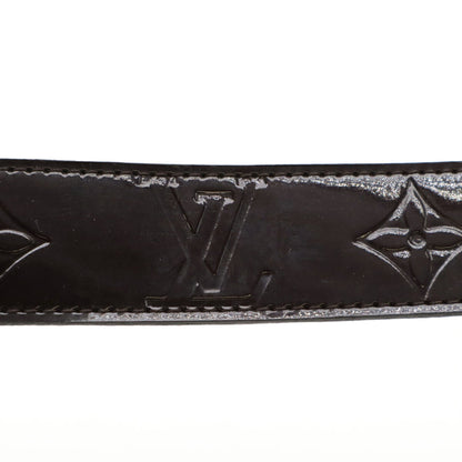 Louis Vuitton Monogram Vernis Santur Belt In Enamel Amaranth #80 M6979W