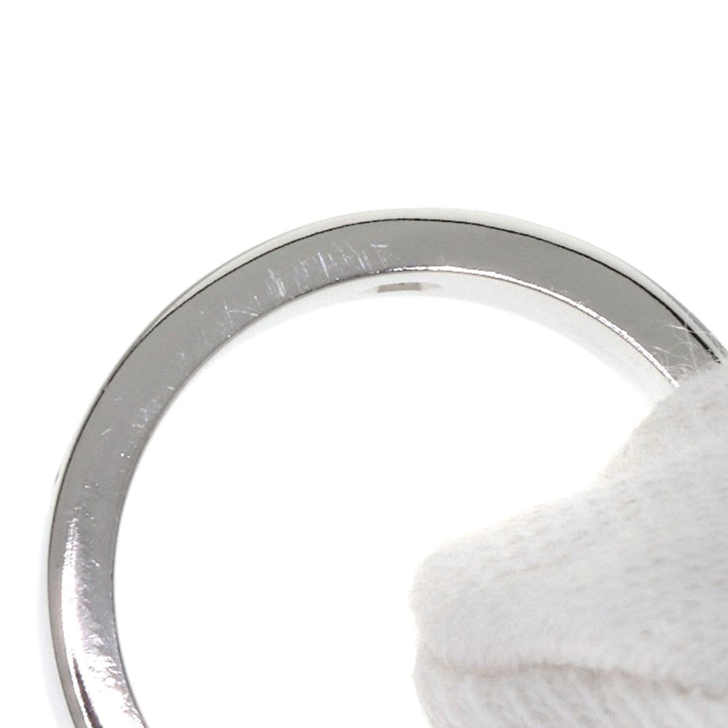 Cartier Love Ring 3P Diamond #52 18K White Gold