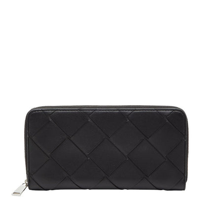 Leather - Bottega Veneta Long Wallet (Bi-Fold) Intrecciato