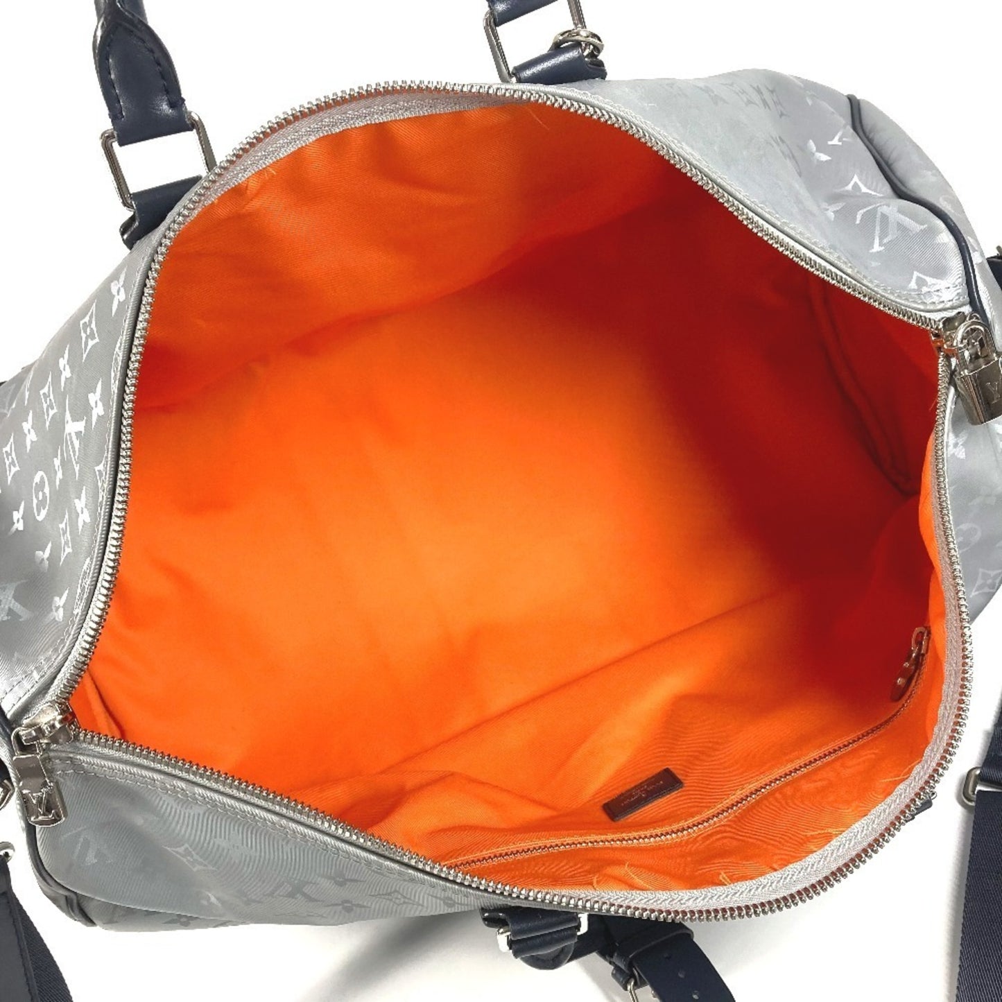 Louis Vuitton Monogram Satellite Keepall Bandouliere 50 M44170 2-Way Shoulder Bag/Travel Bag With