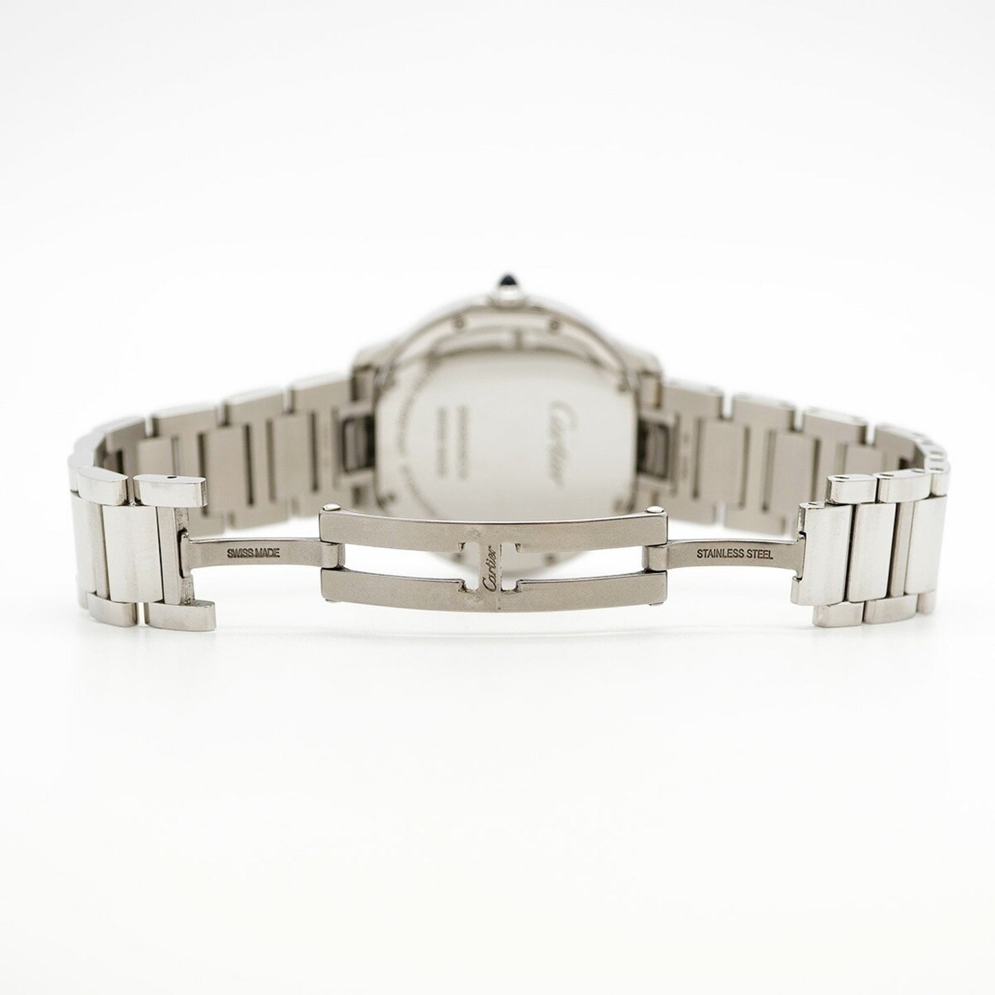 Cartier Ronde Must Wsrn0034 Silver Dial Boys' Watch