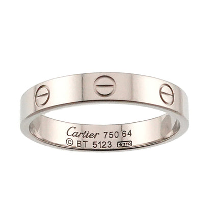 Cartier Mini Love #64 Ring In 18K White Gold