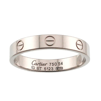 Cartier Mini Love #64 Ring In 18K White Gold