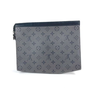 Louis Vuitton M69535 Monogram Eclipse Reverse Voyage Pouch Clutch Bag In Canvas