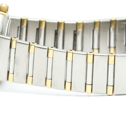 Polished Omega Constellation Diamond 18K Gold Steel Watch 1367.10 Bf581498