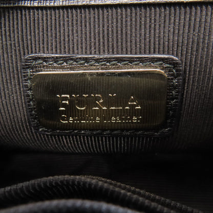 Furla Chain Shoulder Bag Leather