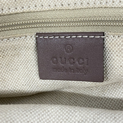 Gucci Gg Canvas Sukey Handbag 211944 Brown Champagne
