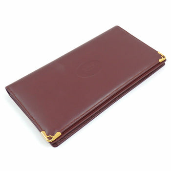 Cartier Bi-Fold Long Wallet Must Line