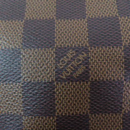 Louis Vuitton N58009 Mini Pochette Accessoires In Damier Ebene Brown