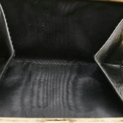 Chanel Coco Mark Bi-Fold Wallet Black Caviar Skin