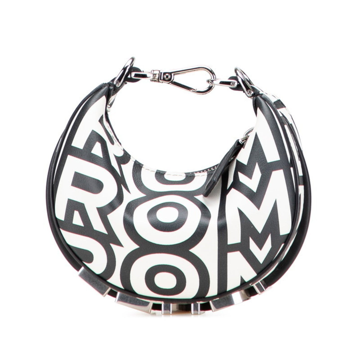 Fendi Nanography Marc Jacobs Collaboration Handbag 7As089 White