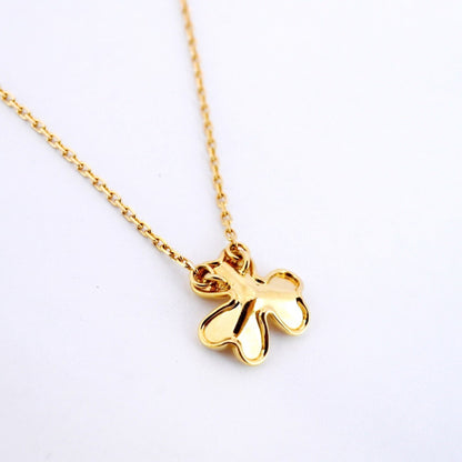 Van Cleef & Arpels Frivole Mini 1Pd Necklace In 18Kyg Yellow Gold