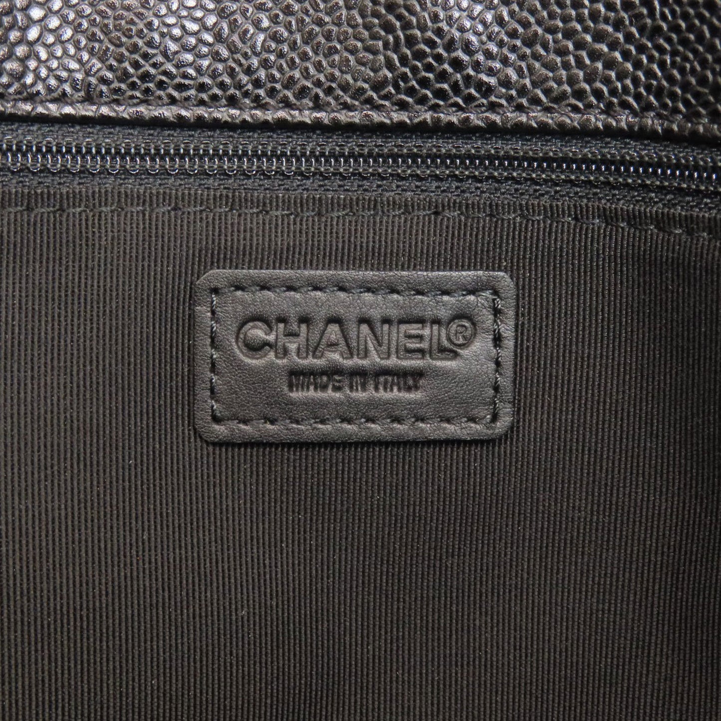 Chanel Coco Mark Tote Bag In Grained Calfskin