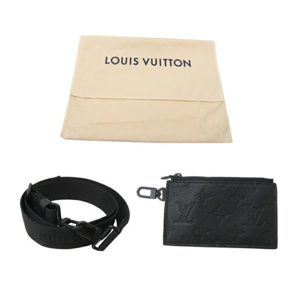Louis Vuitton Gaston Wearable Wallet Shoulder Bag M81115 Monogram Shadow Noir (Black)