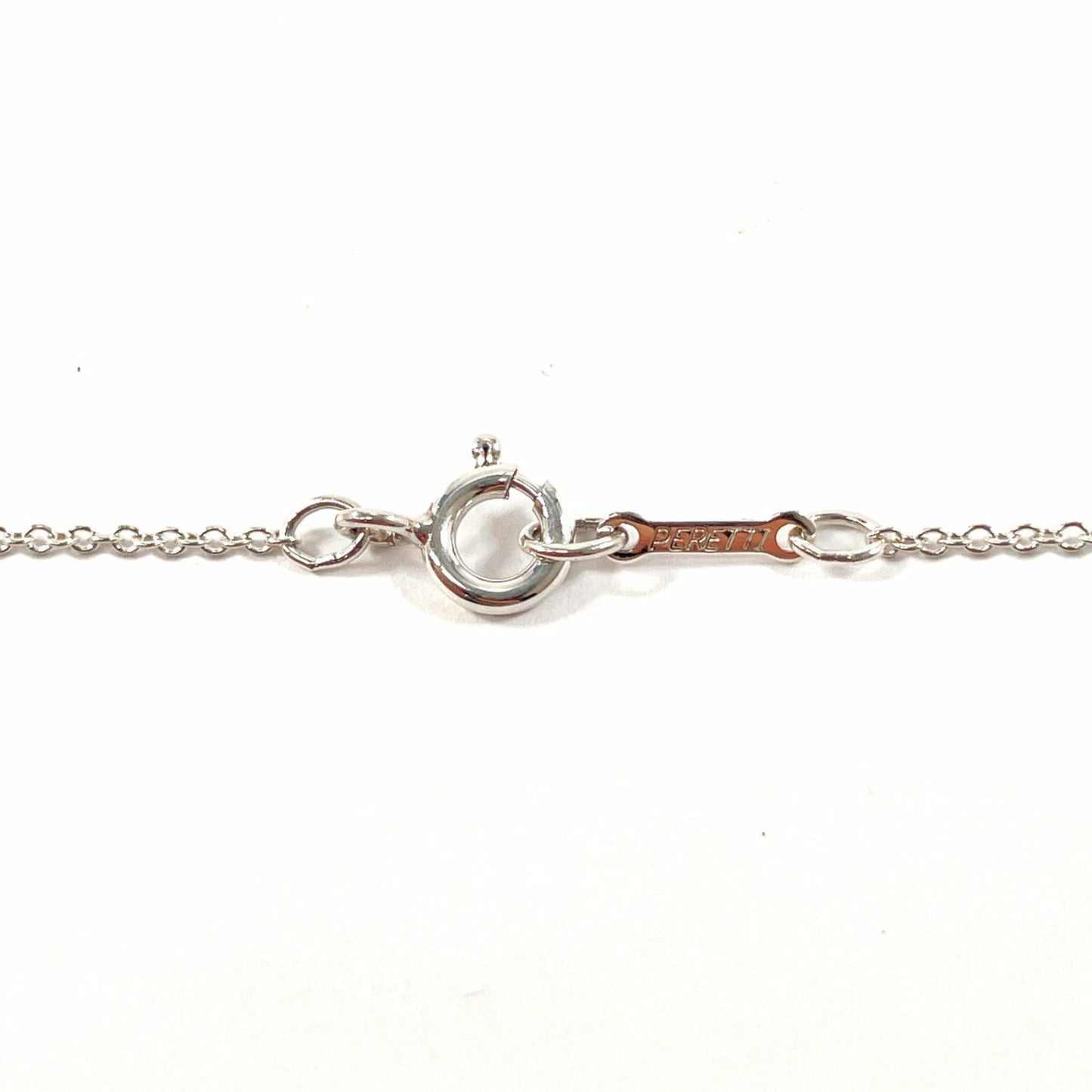 Tiffany & Co. Tiffany Double Loop Elsa Peretti Necklace In 925 Sterling Silver