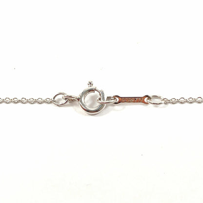 Tiffany & Co. Tiffany Double Loop Elsa Peretti Necklace In 925 Sterling Silver