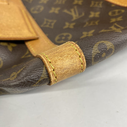 Louis Vuitton Monogram Keepall 55 Boston Bag M41424 Brown