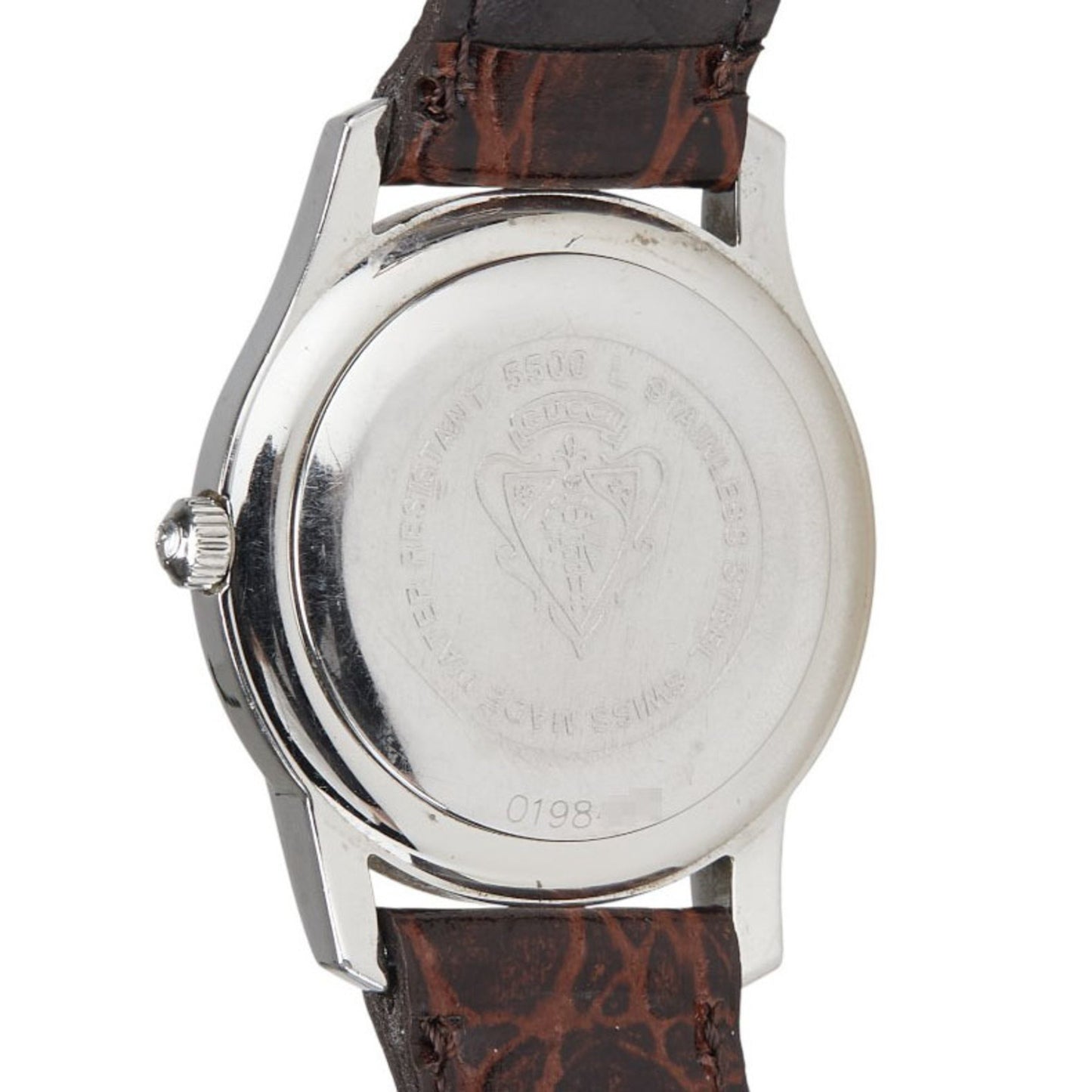 Gucci G-Class Strap (Aftermarket) 5500L Quartz Watch With Silver Dial