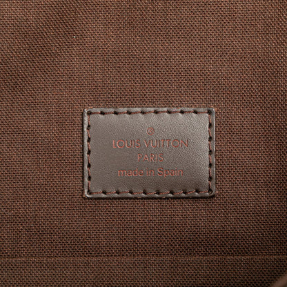 Louis Vuitton Damier Brooklyn Mm Crossbody Shoulder Bag N51211 Brown Leather