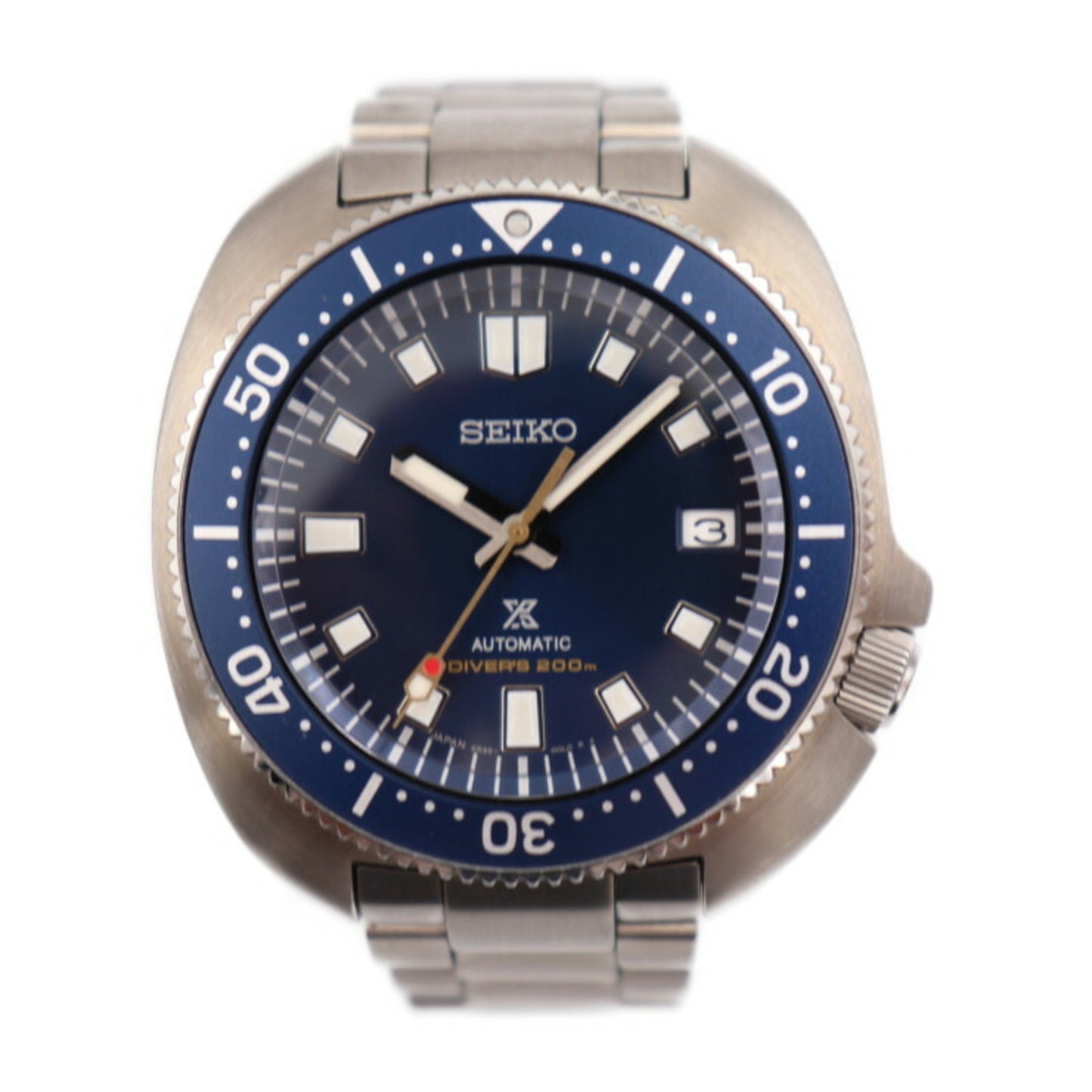 Seiko Diver Scuba Prospex Watch Sbdc123 Stainless Steel Silver Blue Dial Mechanical 1970 Automatic