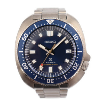 Seiko Diver Scuba Prospex Watch Sbdc123 Stainless Steel Silver Blue Dial Mechanical 1970 Automatic