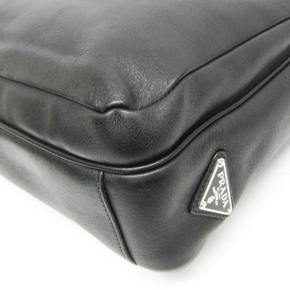 Prada Men'S Leather Handbag