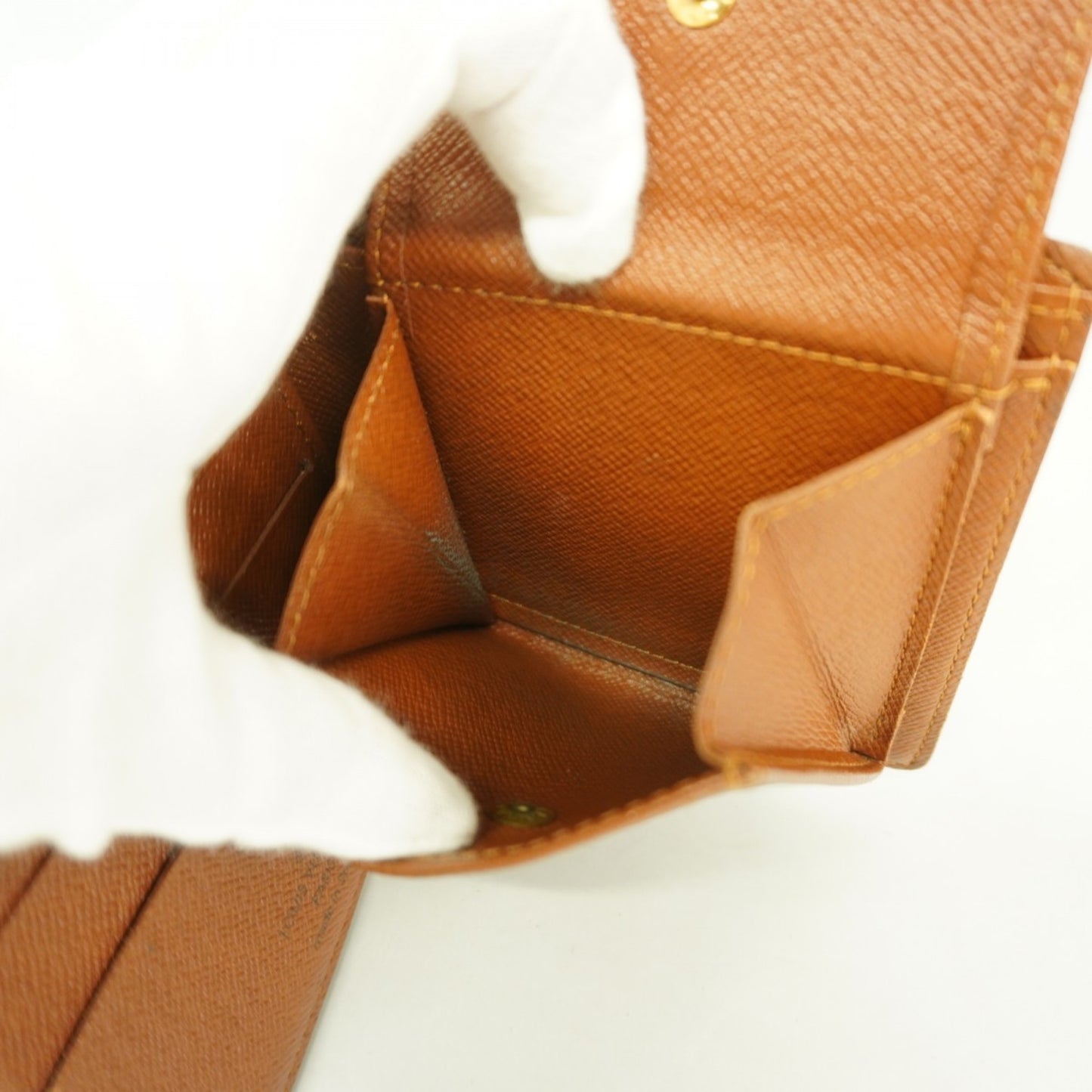 Louis Vuitton Monogram Porte-Bie Carte Credit Monet Wallet M61665 Brown