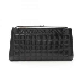 Chanel Chocobar Second Bag Clutch Leather