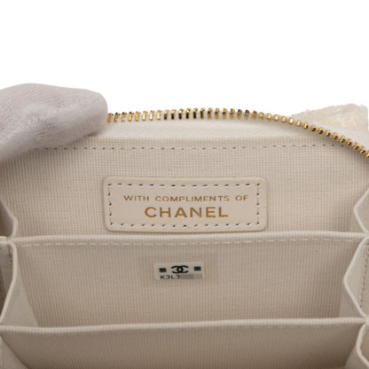 Chanel Coco Mark Ribbon Mini Chain Wallet