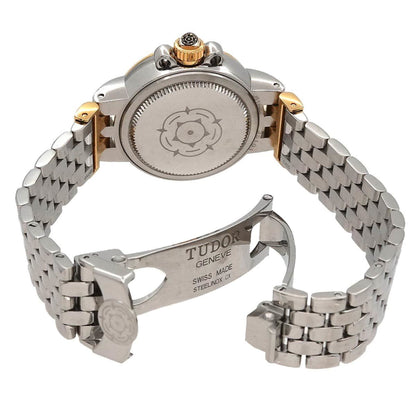 Tudor Clair De Rose Two-Tone Watch 35101 Women'S With Date Display