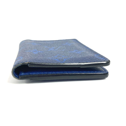 Louis Vuitton M30301 Taiga Rama Organizer De Poche Bi-Fold Business Card Holder/Card Case Leather