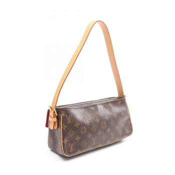 Louis Vuitton Viva Cite Mm Shoulder Bag In Coated Canvas And Leather With Monogram Design