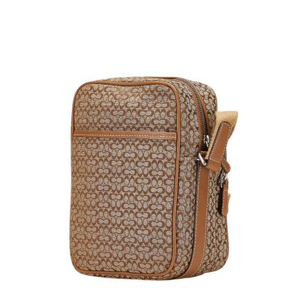 Coach Mini Signature Crossbody Shoulder Bag In Beige