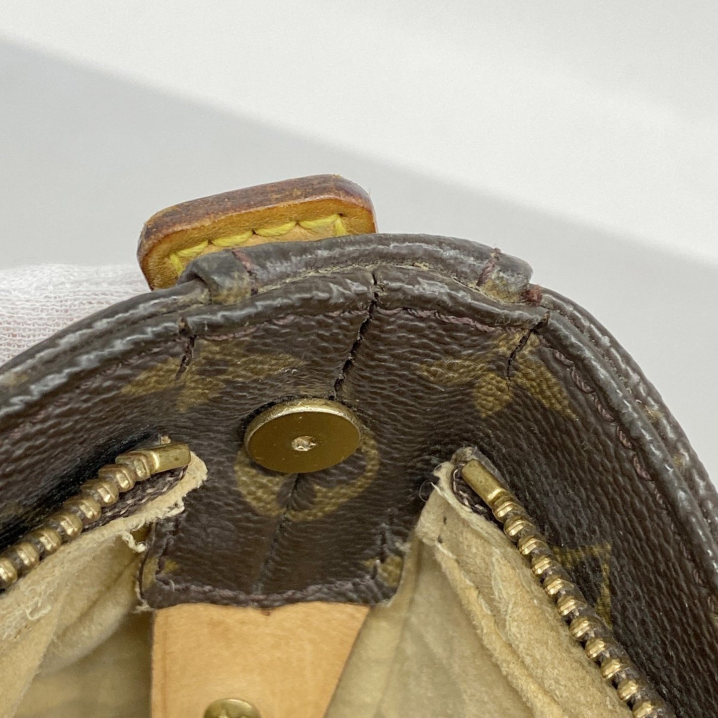 Louis Vuitton Monogram Looping Gm Shoulder Bag M51145 Brown