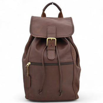 Coach Backpack Leather Brown Rucksack