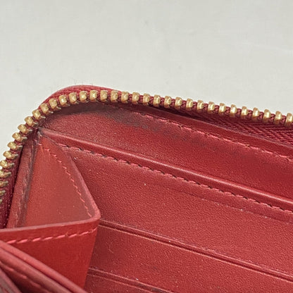 Louis Vuitton Vernis Zippy Wallet M91981 Pomme D'Amour