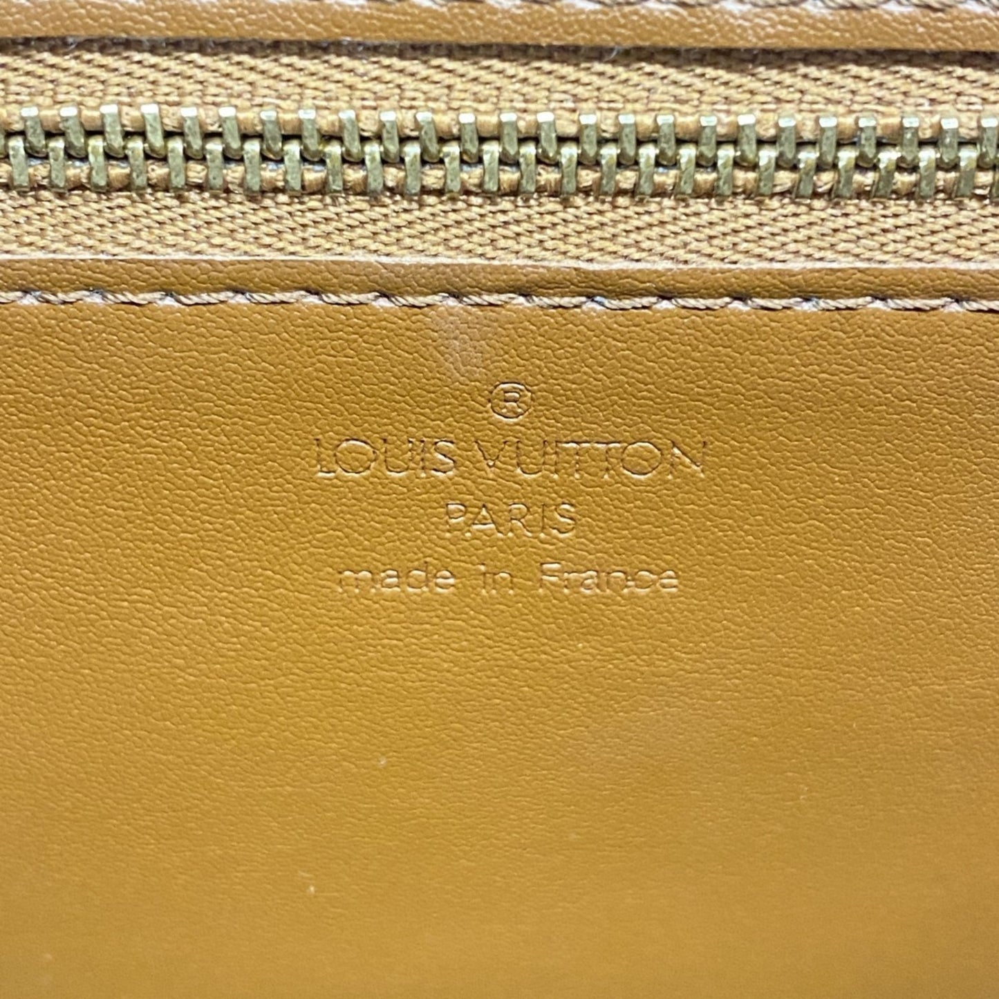 Louis Vuitton Vernis Christie Gm Shoulder Bag M91107 Bronze