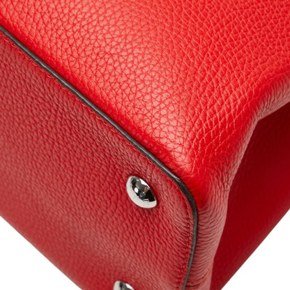 Louis Vuitton Capucines Mm Handbag M94631 Coquelicot Red Leather
