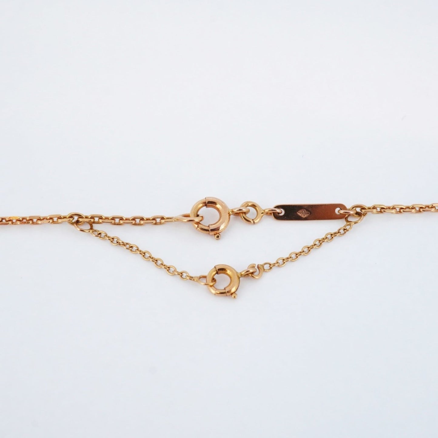 Cartier C Heart Necklace In 18K Pink Gold