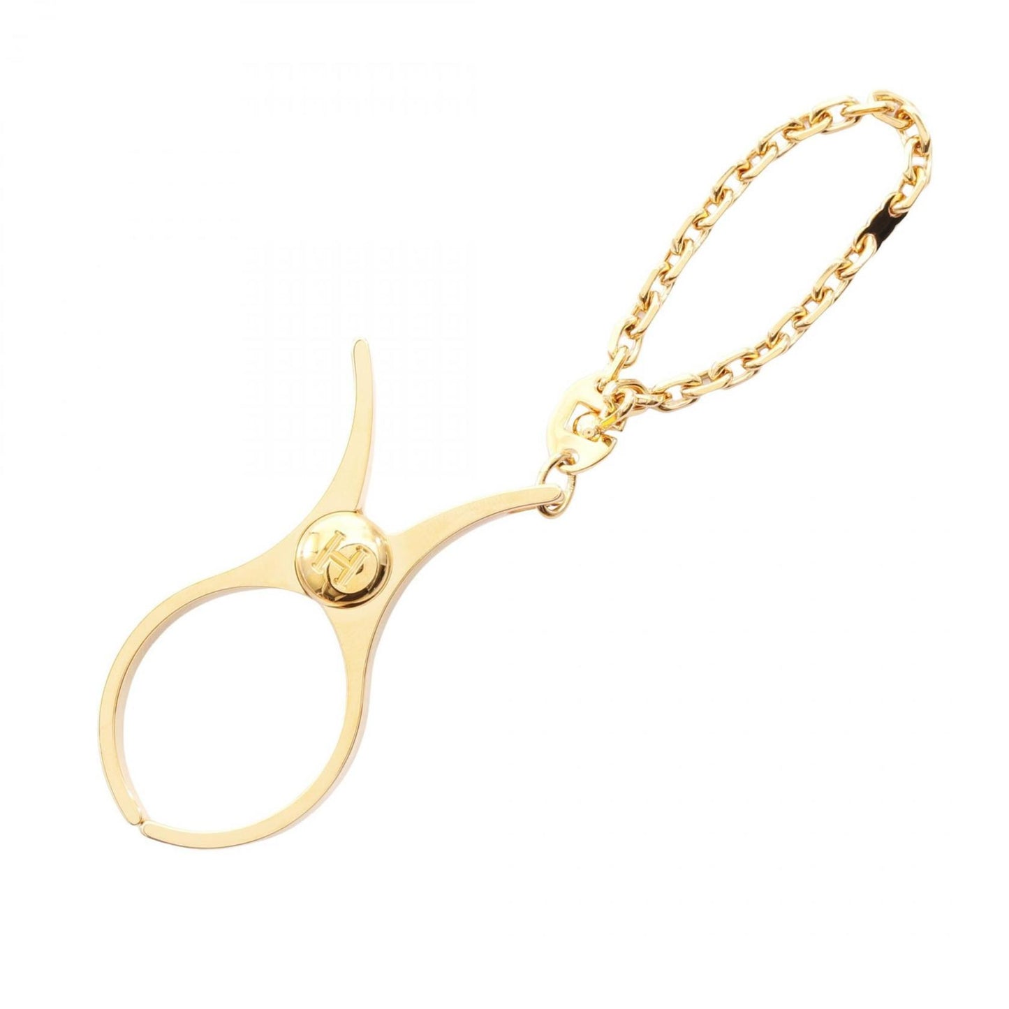 Hermes Herms Fillou Glove Holder Accessory Gp (Gold Plated)