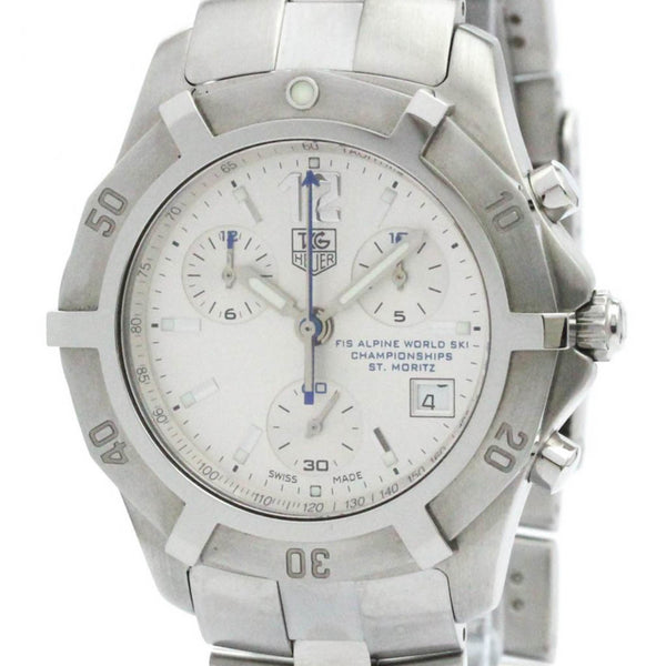 Polished Tag Heuer Exclusive Chronograph Ltd Edition