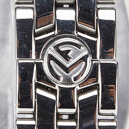 Franck Muller Tonneau Curvex Watch 1752B Quartz Black Dial Stainless Steel